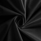 Scuba Round 70" Tablecloth Black - Wrinkle Free & Stain Resistant Table Cover for Weddings and Banquets - Bell Racket Store