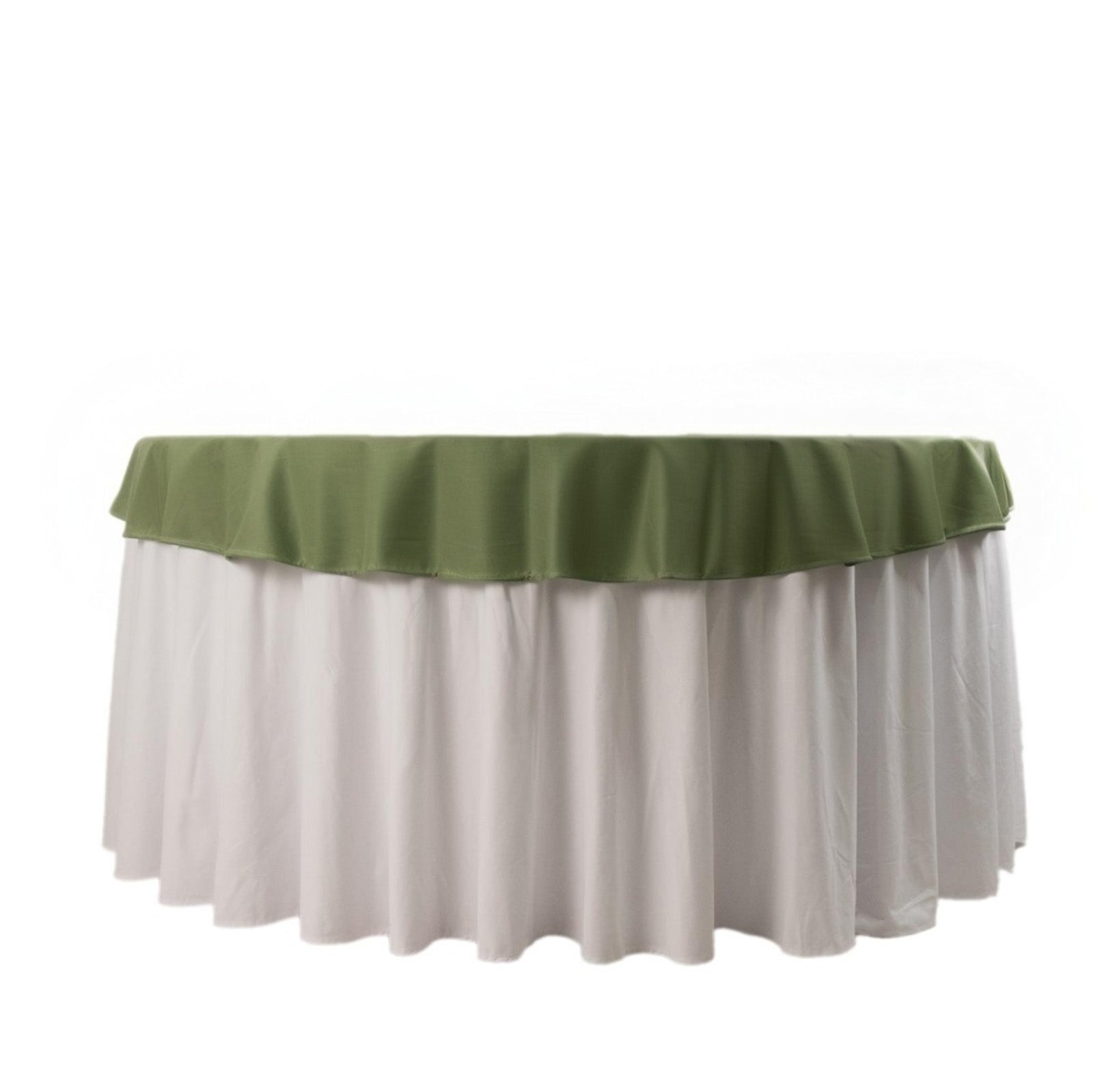 Scuba Round 70" Tablecloth Dusty Sage Green - Wrinkle Free & Stain Resistant Table Cover - Bell Racket Store