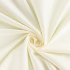 Scuba Round 70" Tablecloth Ivory - Wrinkle Free & Stain Resistant Table Cover - Bell Racket Store