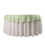 Scuba Round 70" Tablecloth Sage Green - Wrinkle Free & Stain Resistant Table Cover - Bell Racket Store