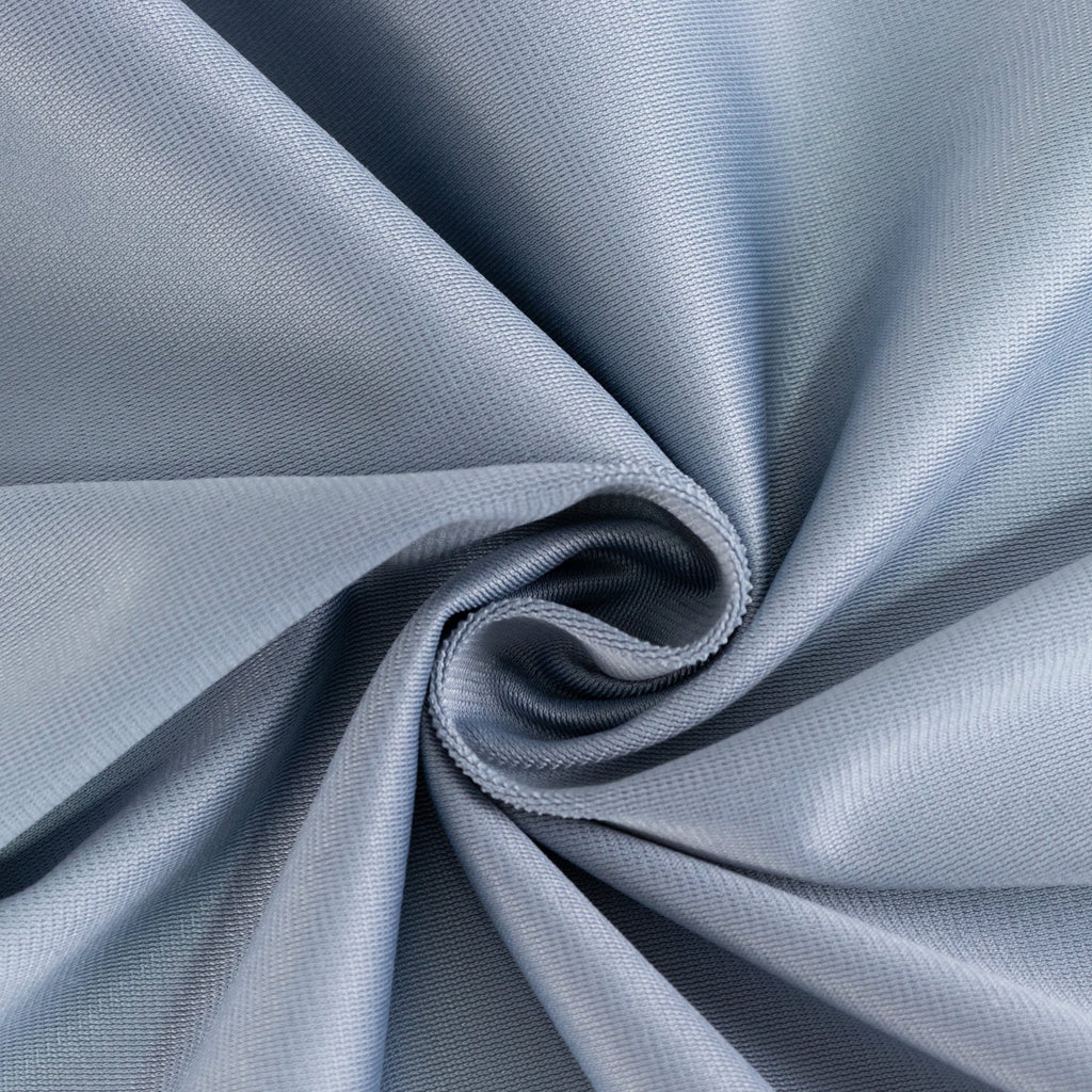 Scuba Round 90" Tablecloth Dusty Blue - Wrinkle Free & Stain Resistant Table Cover - Bell Racket Store