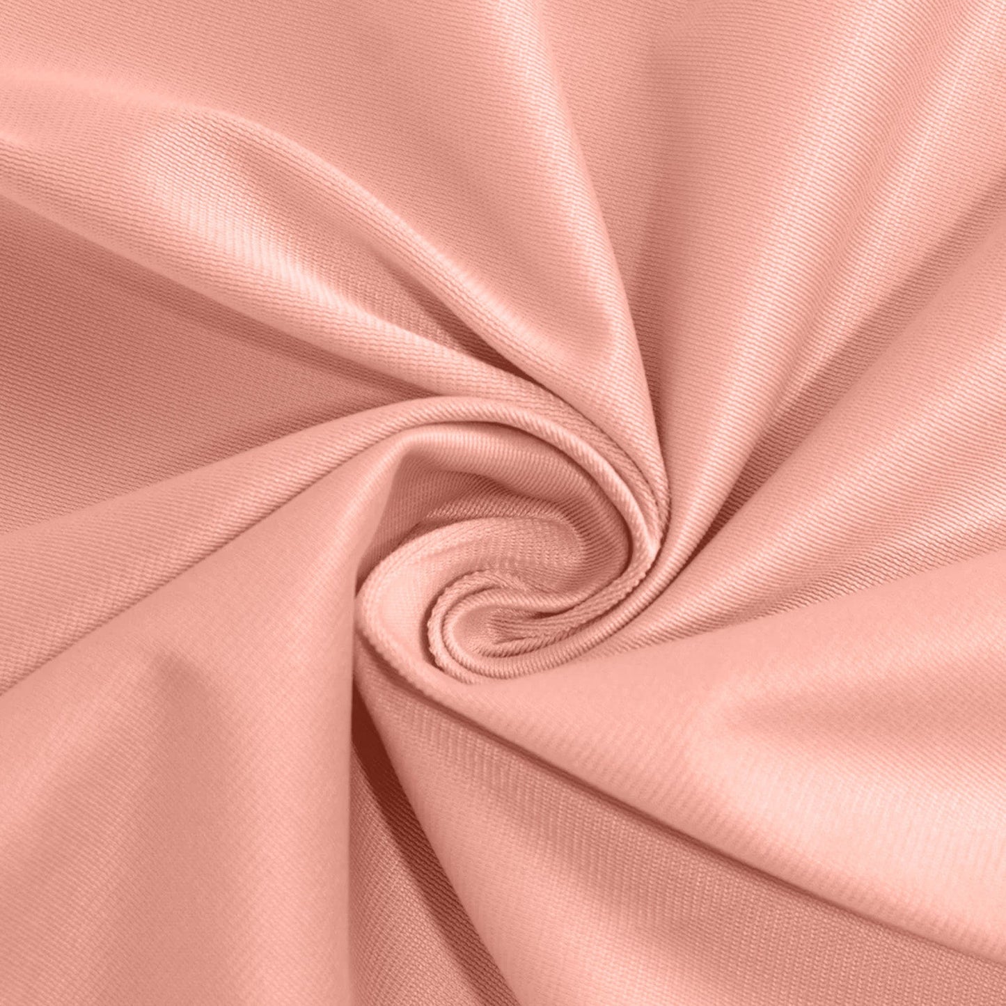 Scuba Round 90" Tablecloth Dusty Rose - Wrinkle Free & Stain Resistant Table Cover - Bell Racket Store