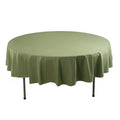 Scuba Round 90" Tablecloth Dusty Sage Green - Wrinkle Free & Stain Resistant Table Cover - Bell Racket Store