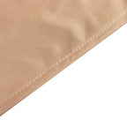 Scuba Round 90" Tablecloth Nude - Wrinkle Free & Stain Resistant Table Cover - Bell Racket Store