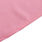 Scuba Round 90" Tablecloth Pink - Wrinkle Free & Stain Resistant Table Cover - Bell Racket Store