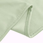 Scuba Round 90" Tablecloth Sage Green - Wrinkle Free & Stain Resistant Table Cover - Bell Racket Store