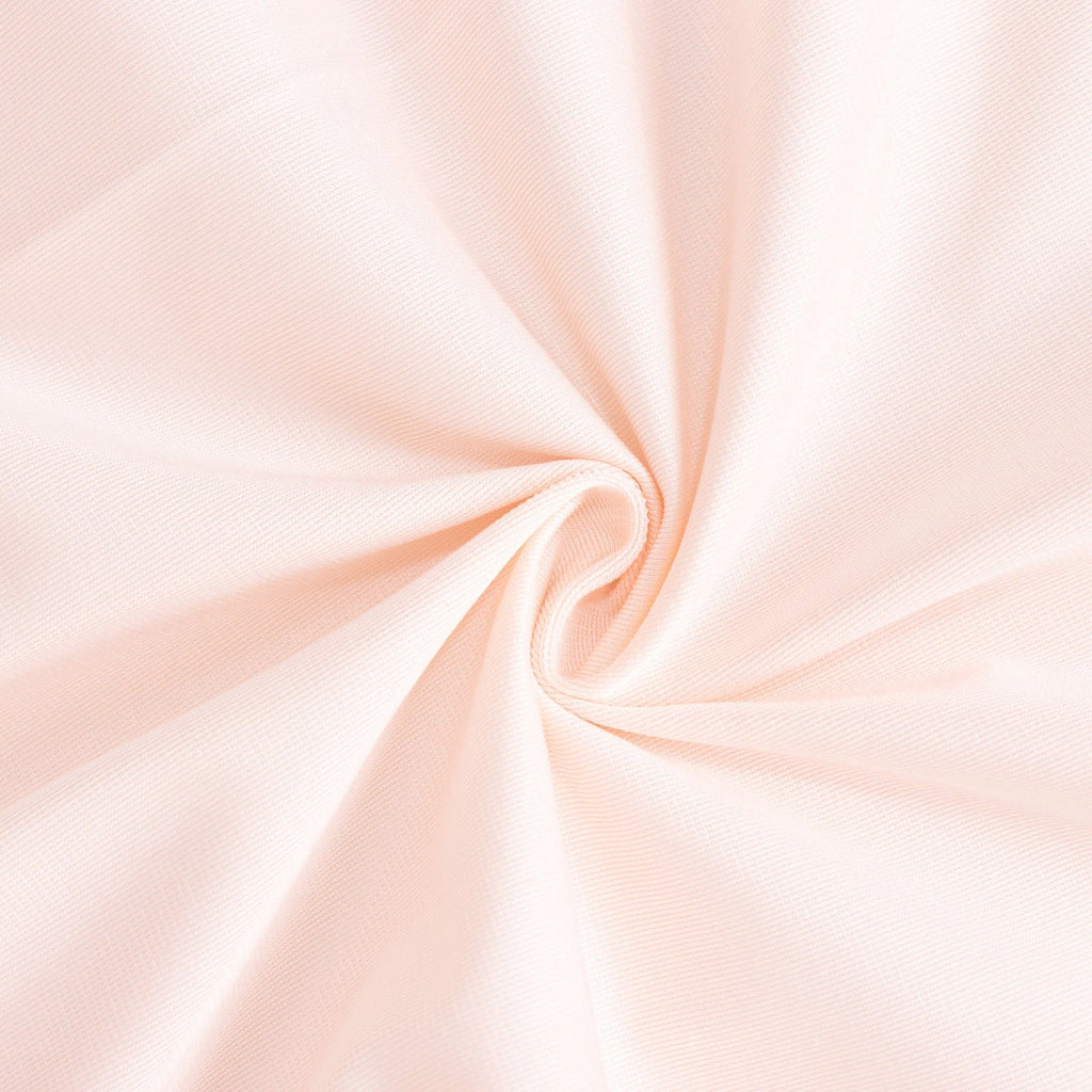 Scuba Square 70"x70" Tablecloth Blush - Wrinkle Free & Stain Resistant Table Cover - Bell Racket Store