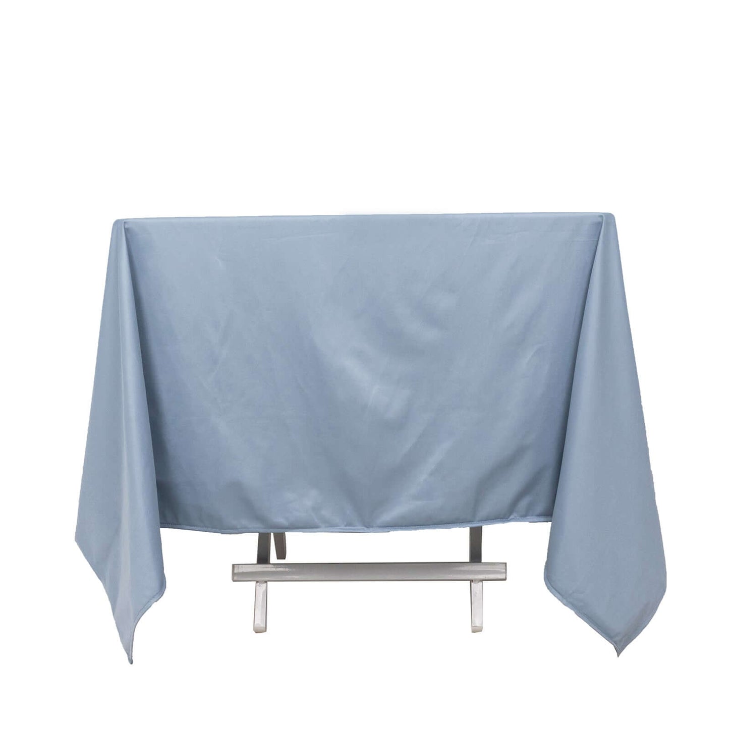 Scuba Square 70"x70" Tablecloth Dusty Blue - Wrinkle Free & Stain Resistant Table Cover - Bell Racket Store