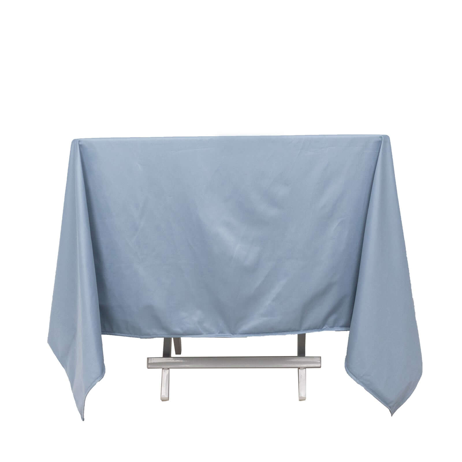 Scuba Square 70"x70" Tablecloth Dusty Blue - Wrinkle Free & Stain Resistant Table Cover - Bell Racket Store