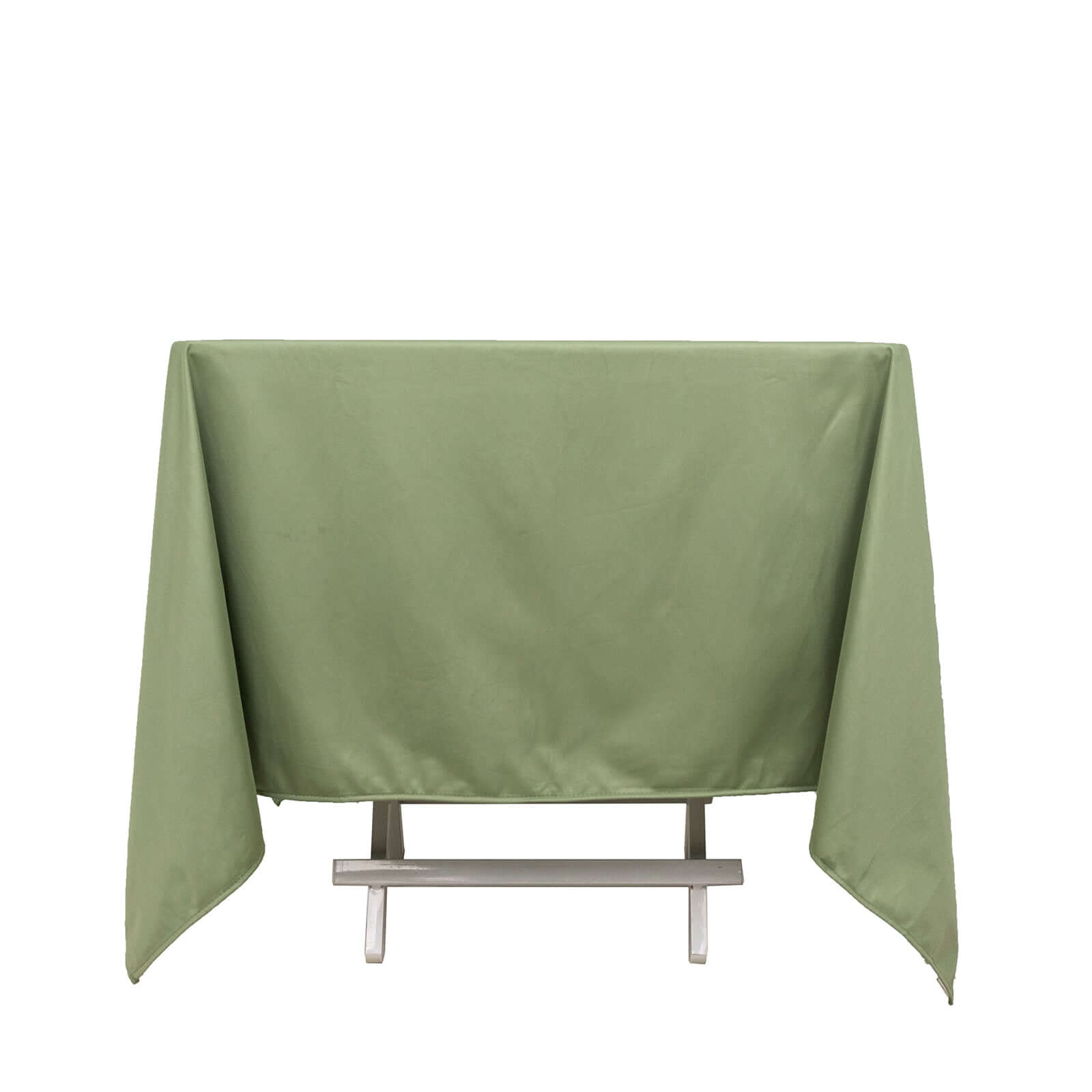 Scuba Square 70"x70" Tablecloth Dusty Sage Green - Wrinkle Free & Stain Resistant Table Cover - Bell Racket Store