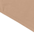 Scuba Square 70"x70" Tablecloth Nude - Wrinkle Free & Stain Resistant Table Cover - Bell Racket Store
