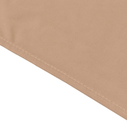 Scuba Square 70"x70" Tablecloth Nude - Wrinkle Free & Stain Resistant Table Cover - Bell Racket Store