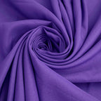 Polyester 90"x132" Rectangle Tablecloth Purple - Seamless Wrinkle-Resistant Table Cover