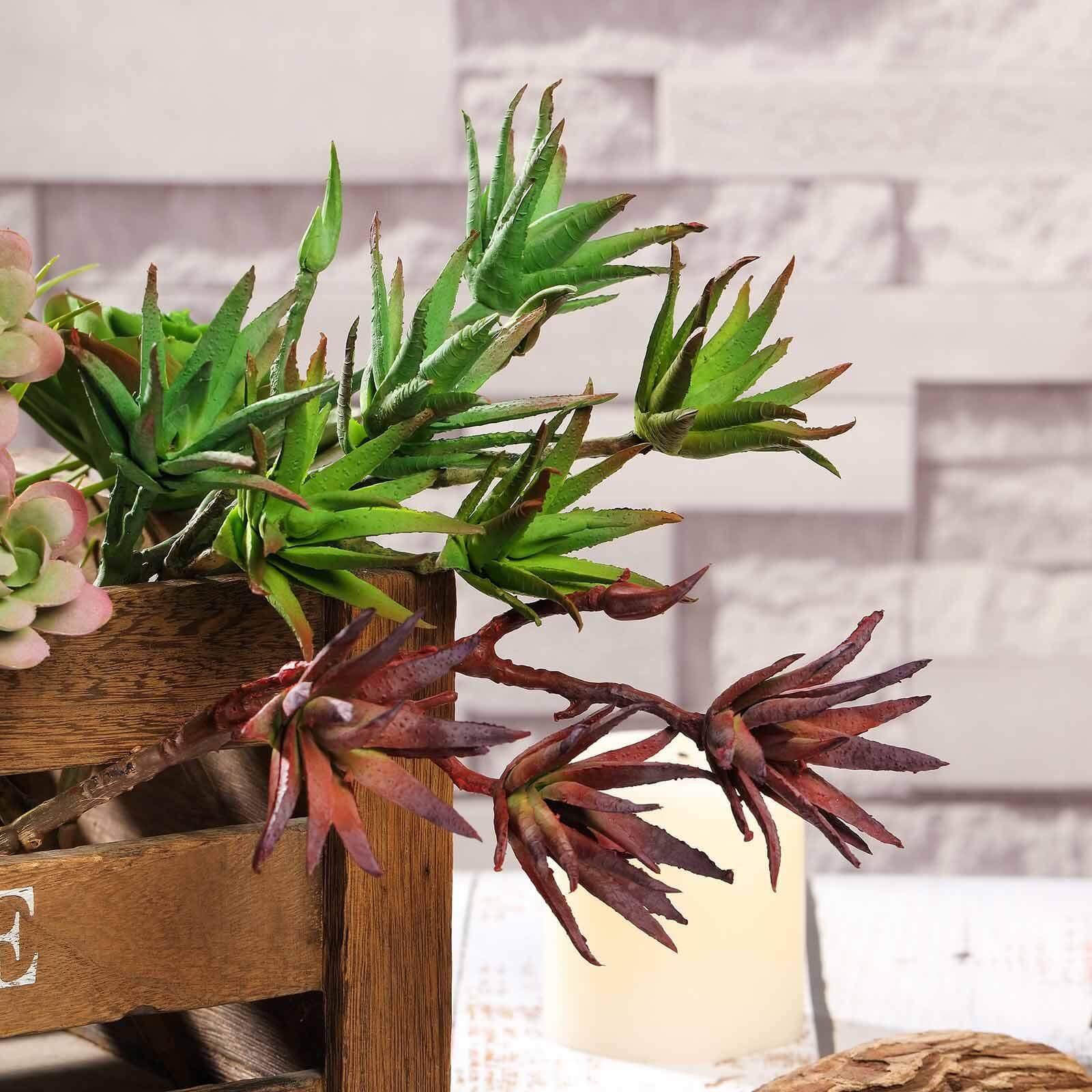 3 Pack 13" Assorted Artificial Yucca Aloe Vera Succulent Air Plants