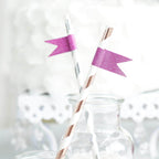 5 Pack 5 Yards Hot Pink Washi Glitter Tape Self Adhesive Craft Decorative Tape