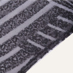 Sequin 12"x108" Table Runner Black - Diamond Glitz Design - Bell Racket Store