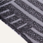 Sequin 12"x108" Table Runner Black - Diamond Glitz Design - Bell Racket Store