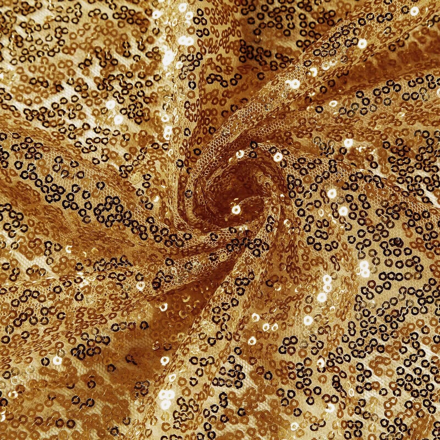 Sequin 12"x108" Table Runner Gold - Glittering Design for Stylish Celebrations - NestOCart