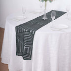 Sequin 12"x108" Table Runner Hunter Emerald Green - Diamond Glitz Design - Bell Racket Store