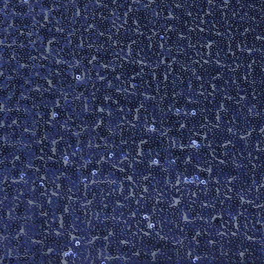 Sequin 12"x108" Table Runner Navy Blue - Glittering Design - NestOCart