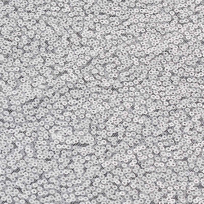 Sequin 12"x108" Table Runner White - Glittering Design for Stylish Celebrations - NestOCart