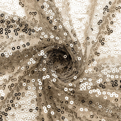 Sequin 20"x20" Napkin Champagne - Shimmering Dinner Napkin - NestOCart