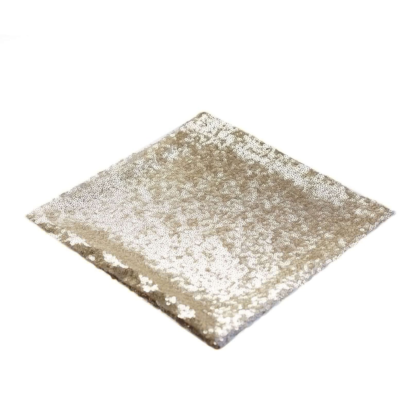 Sequin 20"x20" Napkin Champagne - Shimmering Dinner Napkin - NestOCart