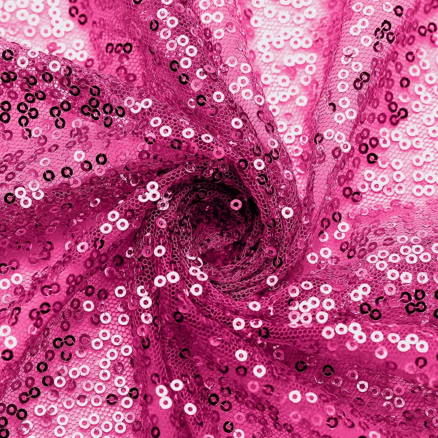 Sequin 20"x20" Napkin Fuchsia - Shimmering Dinner Napkin - NestOCart