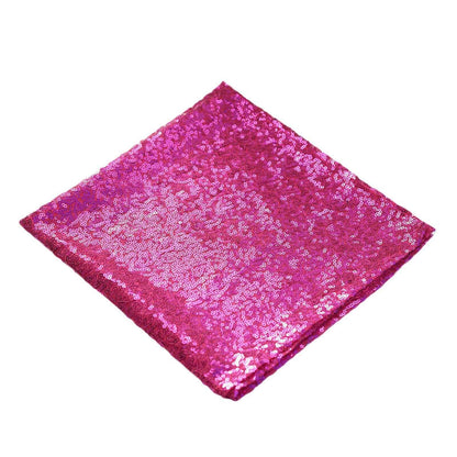 Sequin 20"x20" Napkin Fuchsia - Shimmering Dinner Napkin - NestOCart