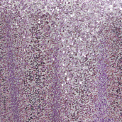 Sequin 72"x72" Table Overlay Square Tablecloth Lavender Lilac - Sparkly Table Cover - NestOCart