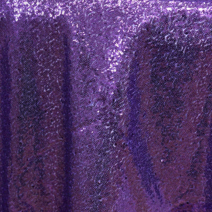 Sequin 72"x72" Table Overlay Square Tablecloth Purple - Sparkly Table Cover - NestOCart