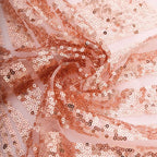 Sequin Napkins 20"x20" Blush - Diamond Pattern Reusable Napkin - Bell Racket Store