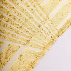 Sequin Napkins 20"x20" Gold - Diamond Pattern Reusable Napkin for Glamorous Table Settings - Bell Racket Store