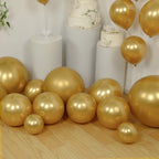 Set of 110 Gold Balloon Garland Kit â€“ Biodegradable Extra Strong Latex Balloons for Party Arch DÃ©cor - Bell Racket Store
