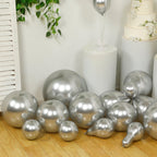 Set of 110 Silver Balloon Garland Kit â€“ Biodegradable Extra Strong Latex Balloons for Party Arch DÃ©cor - Bell Racket Store