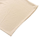 Set of 2 Beige Spandex Half Crescent Moon Backdrop Stand Covers, Custom Fitted Wedding Arch Cover for Curved Arbor Flower Balloon Frame - Bell Racket Store