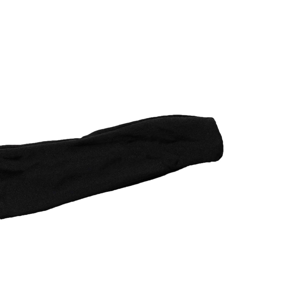 Set of 2 Black Spandex Half Crescent Moon Backdrop Stand Covers, Custom Fitted Wedding Arch Cover for Curved Arbor Flower Balloon Frame - Bell Racket Store