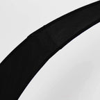 Set of 2 Black Spandex Half Crescent Moon Backdrop Stand Covers, Custom Fitted Wedding Arch Cover for Curved Arbor Flower Balloon Frame - Bell Racket Store