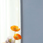 Set of 2 Dusty Blue Spandex Fitted Wedding Arch Covers for Round Top and Double Arch Chiara Backdrop Stands - 6ft,8ft - Bell Racket Store