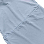 Set of 2 Dusty Blue Spandex Half Crescent Moon Backdrop Stand Covers, Custom Fitted Wedding Arch Cover for Curved Arbor Flower Balloon Frame - Bell Racket Store