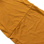 Set of 2 Gold Spandex Half Crescent Moon Backdrop Stand Covers, Custom Fitted Wedding Arch Cover for Curved Arbor Flower Balloon Frame - Bell Racket Store