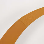 Set of 2 Gold Spandex Half Crescent Moon Backdrop Stand Covers, Custom Fitted Wedding Arch Cover for Curved Arbor Flower Balloon Frame - Bell Racket Store