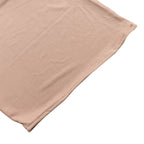 Set of 2 Nude Spandex Half Crescent Moon Backdrop Stand Covers, Custom Fitted Wedding Arch Cover for Curved Arbor Flower Balloon Frame - Bell Racket Store