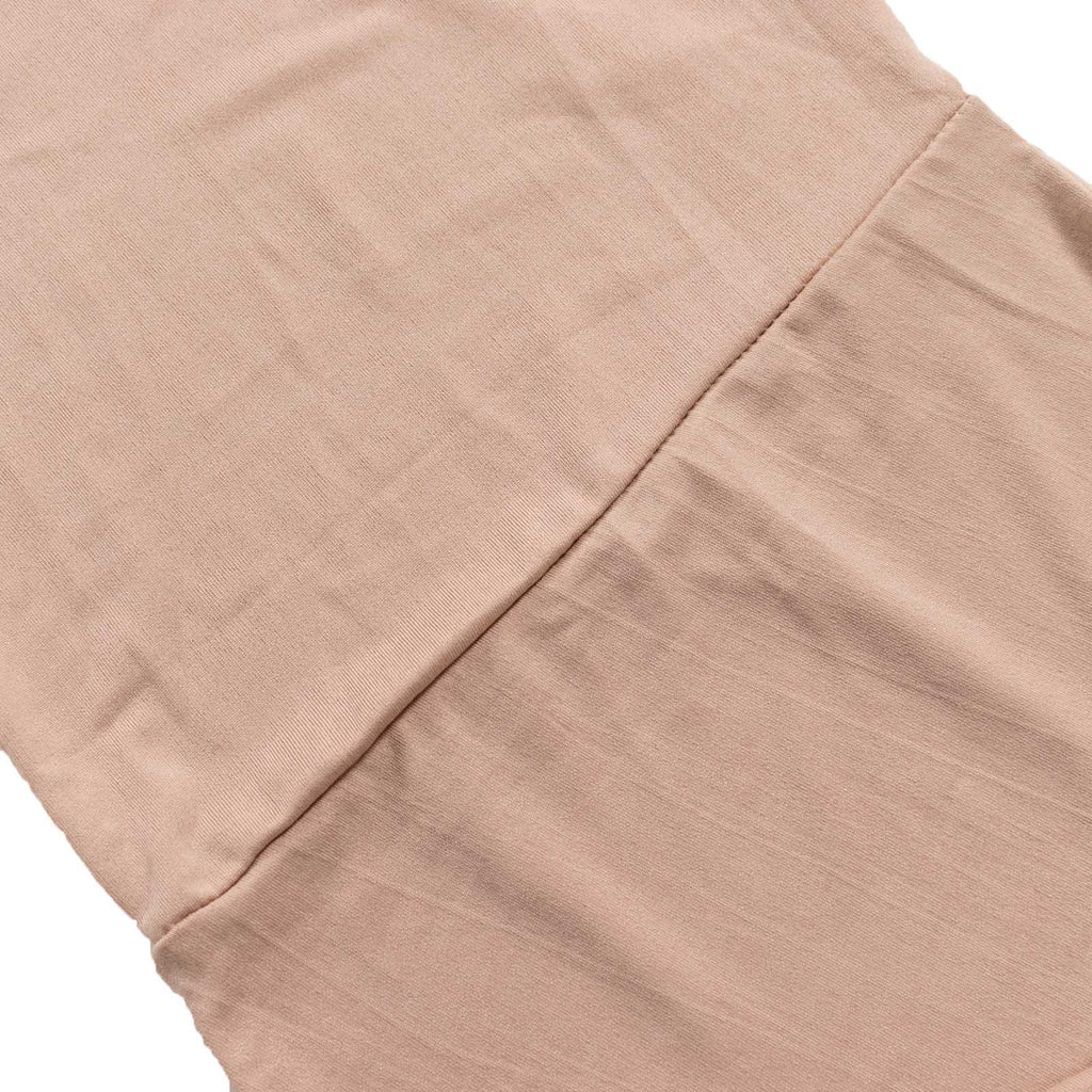 Set of 2 Nude Spandex Half Crescent Moon Backdrop Stand Covers, Custom Fitted Wedding Arch Cover for Curved Arbor Flower Balloon Frame - Bell Racket Store