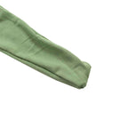 Set of 2 Sage Green Spandex Half Crescent Moon Backdrop Stand Covers, Custom Fitted Wedding Arch Cover for Curved Arbor Flower Balloon Frame - Bell Racket Store