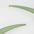 Set of 2 Sage Green Spandex Half Crescent Moon Backdrop Stand Covers, Custom Fitted Wedding Arch Cover for Curved Arbor Flower Balloon Frame - Bell Racket Store