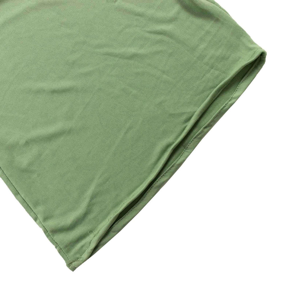 Set of 2 Sage Green Spandex Half Crescent Moon Backdrop Stand Covers, Custom Fitted Wedding Arch Cover for Curved Arbor Flower Balloon Frame - Bell Racket Store