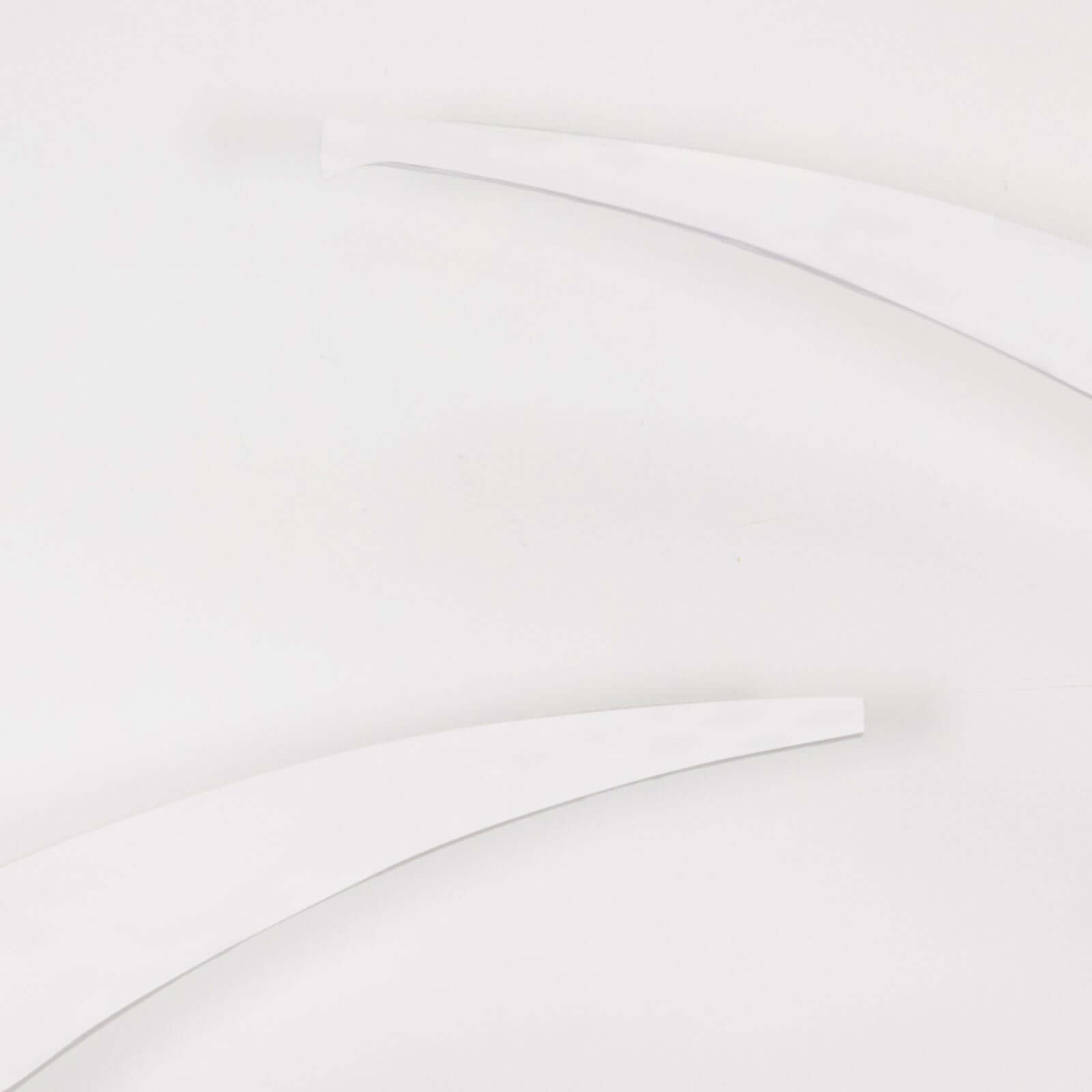 Set of 2 White Spandex Half Crescent Moon Backdrop Stand Covers, Custom Fitted Wedding Arch Cover for Curved Arbor Flower Balloon Frame - Bell Racket Store