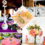 Set of 20 Wooden Wedding Table Numbers Natural 1 - 20 with Round Holder Base - Rustic Table Signs for Receptions 11" Tall - Bell Racket Store