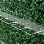 Set of 3 Champagne Wall Glass Holder Green - Tiered Faux Boxwood Stemware Rack Cocktail Display Drink Organizer for Classy Events & Banquets 24", 33", 42" - Bell Racket Store